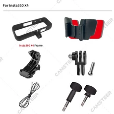 호환SHOEI Neotec 3 GoPro12 11 10 9 DJI Action3/4 Insta360 Ace pro X4 X3 액션 카메라 액세서리용 맞춤, 03 For Insta360 X4