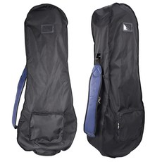 블루웨이브 일체형 골프백 방수 먼지 커버 항공커버 고급형, 블랙