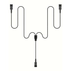 Y-Splitter 헤드셋 어댑터 Y 트레이닝 케이블 - QD 헤드셋 Plantronics 빠른 분리 헤드셋 스플리터 코드 커넥터 콜 센터 감독 교육 PC 유선 전화