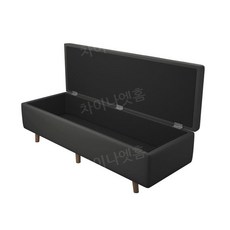 수납 스툴 수납함 정리 보조 벤치의자 신발장 거실 다용도 발판, 피콕블루 200x80x50cm