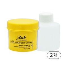 자브 모나리자 자브 헤어 스트레이트크림 1제2제 각 100ml, 2개