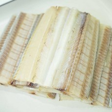 천일염 밑간해 고소한 국산 여수 순살 갈치 갈치포, 4개, 250g