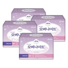 좋은느낌 코텍스 오버나이트 10개입 x4팩 순면커버, 4개