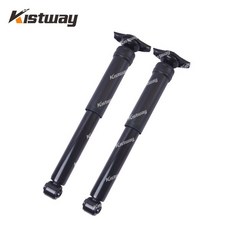 에어서스펜션 쇼바 볼보 호환 S60 S60L P3 S80 07-15 V60 31302800 31302801 31340698 용 앞/뒤 충격 흡수 장치 키트 2개 광고 없음, [02] Rear 2PCS