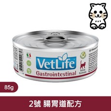 法米納處方罐貓罐85g (腎臟/高營養照護/磷酸銨鎂結石), 1個, 貓腸胃道配方,6罐