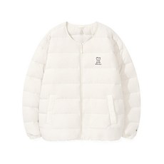 와키윌리 라이트 다운 점퍼 화이트 27U351 27C863