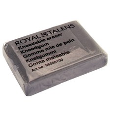 富福里 荷蘭製 Royal Talens 專業軟橡皮擦組：頂級軟擦布 適用鉛筆、炭筆素描, 1個