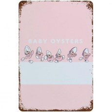 이상한나라의 앨리스 영 오이스터 벽걸이 포스터 회화 아트 프레임 THE BEASTPIE 사무실 철 리빙 인테리어 장식 벽장식 수납편리한 세련된 애니메이션, 30x20cm