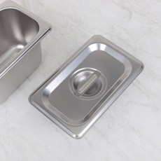 304 스텐 밧드 9분의 1 스텐 뚜껑 커버 176x108mm, 9분의1 뚜껑 스텐