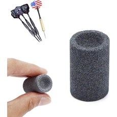 TIHOOD 연마석 샤프닝 티후드 라운드 스페셜 다트 샤프너 샌드 스톤, 2PCS