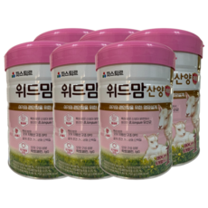 파스퇴르 위드맘 산양 제왕 1단계 750g 6캔, 파스퇴르 위드맘 산양 제왕 1단계, 750g 6캔