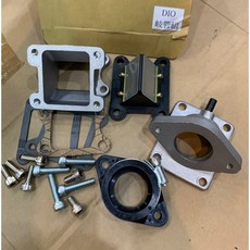 YSN 台灣製造 DIO改裝單片二閥岐管 PWK王牌可用 規格26 30 32 34mm 單片式, 1個, YSN 二閥岐管 迪奧改裝用,單維修包 單片式