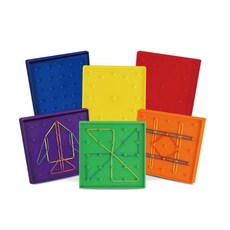 각도알기 원형 12핀지오보드 10개세트 교육완구 수업용 학급교구 선