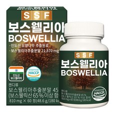 순수식품 보스웰리아 보스웰릭산65% 2개월분(60정), 60정, 1개