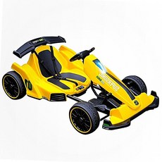 레이싱 카트 자동차 원격제어 2인용 고카트 시트 성인가능, 듀얼 드라이브(키즈워치 증정), 1개, 빨간색 12V12A 배터리 8시간