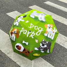 踏青小狗雨傘 晴雨兩用太陽傘