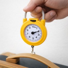 아날로그 휴대용 저울 매달림 손저울 고리 타입 10KG, 1개, 옐로우