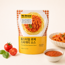[노브랜드] 홈스타일 로제 스파게티 소스 400g, 15개