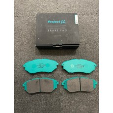 PROJECT MU HC 競技 來令片 速霸陸 WRX 14- 前後 煞車皮 SUBARU CS, 1個, 後來令一組