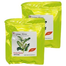 글로미헤나 실크 플로라 글로미 헤나 100g, 내츄럴 오렌지, 2개