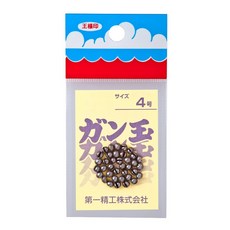 第一精工 DAIICHISEIKO 咬鉛 鉛錘 配重割鉛 釣魚零件, 1個, 4號 0.20