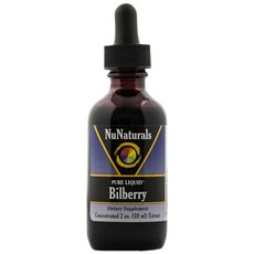 NuNaturals 越橘純液, 59ml, 1瓶