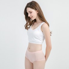 【多件組】ATUM天絲棉透氣除臭生理褲中高腰款, 5件組,紫L