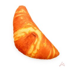 강아지 크로와상 모양 인형 분리불안 애착 장난감 삑삑이 터그놀이