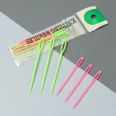 뜨개질 돗바늘 마무리 작업 공예 바늘 세트, 돗바늘 6개세트, 1개