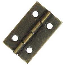台灣阿成五金 D型鉸鏈 16x27mm 青古銅色, 1個