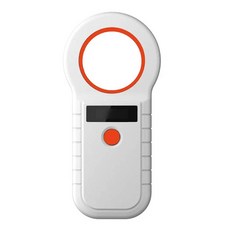등록 리더기 반려동물 애완동물 마이크로칩 태그 스캐너 134.2KHz 125KHz RFID, White