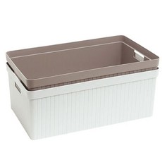 생활있지 브릭스멀티바스켓7호, 크리미 아이보리, 1개