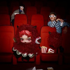 팝마트 스컬판다 날 찾았구나! 시리즈 플러시 펜던트 피규어 봉제인형 1종랜덤(시크릿 랜덤)