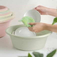 마켓다인Z 대야 소중대 빨래바구니, 폰스 다용도 볼 (대) 옐로우
