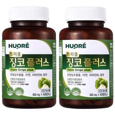 트리플징코플러스 2병 내츄럴가이아, 60정, 2개