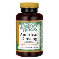 SWANSON 斯旺森 Superior Herbs西洋蔘膠囊 300mg, 1組, 120顆