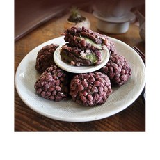 블루탐 오메기떡 팥귤 혼합 24개 (팥떡20개+귤떡4개), 1개