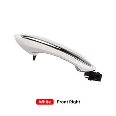 BMW 5 6 7 시리즈 F10 F07 F02 525 528 530 535 730 블랙 다크 브라운 화이트 외부 문짝 핸들 외부 문짝 핸, 01 China Mainland, 12 White Front Right