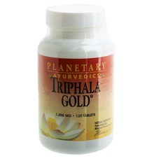 Planetary Ayurvedics 黃金三果實萃取保健錠 1000mg, 1個, 120 件