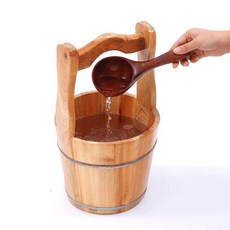 나무 물통 족욕기 나무통 일복 목욕탕 족탕기 족욕통 발마사지 습식 온천 료칸 대야 1. 소형, 중간 사이즈, 1개