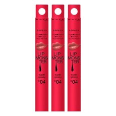 케이트 립몬스터 슈퍼 글로시 립스틱, 3개, 1.6g, G04