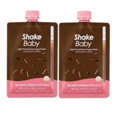 쉐이크베이비 단백질쉐이크 초코맛, 35g, 2개