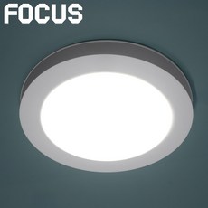 led 직부등 15w 국산 베란다 주광색 원형 led 직부등 계단 조명 현관 화장실 천장등 욕실 주방 천장 실내, 1개