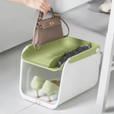 다용도 정리함 슬라이딩 이동형 공간 책상 밑 수납함 틈새 사무실용 사무실 오피스 수납장 문서 신발 우산