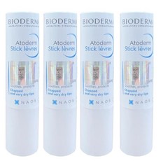 바이오더마 아토덤 스틱 레브르 립밤, 4g, 4개