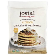 Jovial Einkorn Pancake & Waffle Mix 16 oz (454 g), 1개