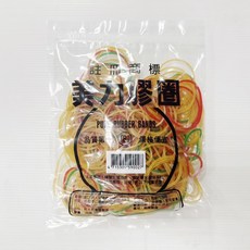台灣製造 45MM 髮圈 高彈力耐用, 1個, 美力牌 橡皮筋【#18 57.5g】1包
