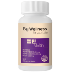 By Wellness 멜틴 퀘르세틴 효소식품브로멜라인 소포레틴 800mg HACCP, 1개, 60정
