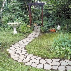 마당보도블럭 공원 바닥 콘크리트 시멘트 마당디딤돌 금형, 기본 색상, 1개