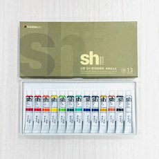 ShinHan 新韓 國畫顏料 13色 7.5ml 韓國 國畫 水彩 美術